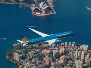 Vé Vietnam Airlines giá rẻ từ Úc