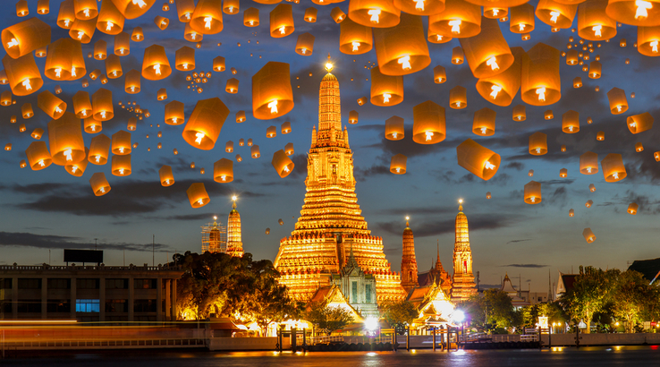 Việc di chuyển dễ dàng và chi phí hợp lý đã khiến Thái Lan trở thành điểm đến lý tưởng